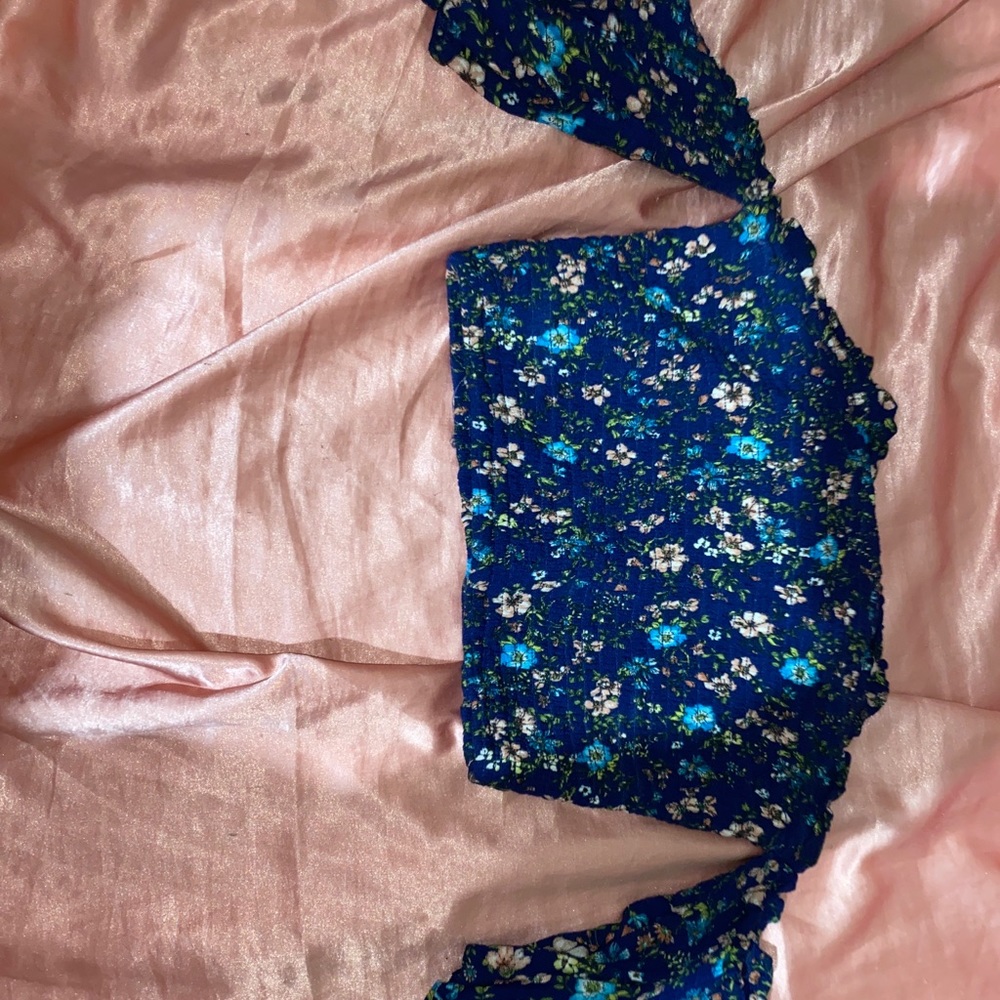 Xhileration Blue Tube Top
